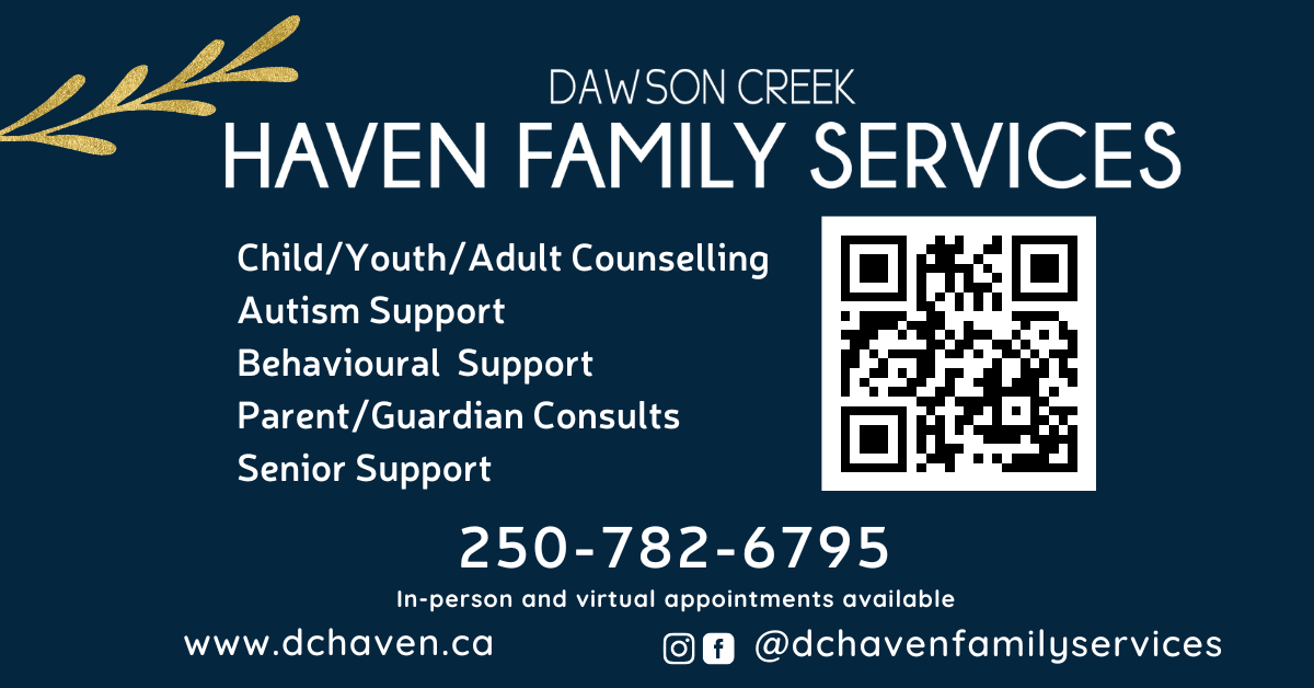 Dawson Creek Haven Family Services Gold Sponsor